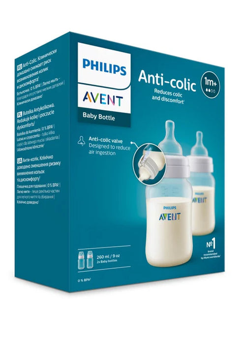 Philips Avent Anti-colic Bottle 260ml 2 pack | Matakana Pharmacy